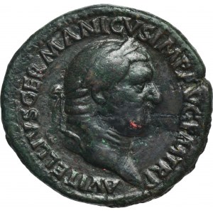 Römisches Reich, Vitellius, Sesterz - SEHR RAR