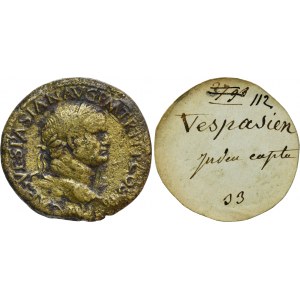 Roman Imperial, Vespasian, Sestertius - old collection