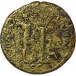 Cesarstwo Rzymskie, Wespazjan, Sesterc - wiekowa kolekcja