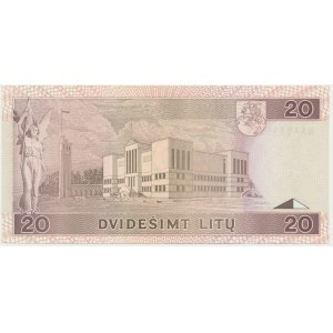 Litwa, 20 litu 1993 - NAA -