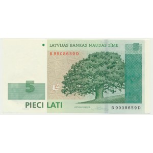 Latvia, 5 Lati 2009