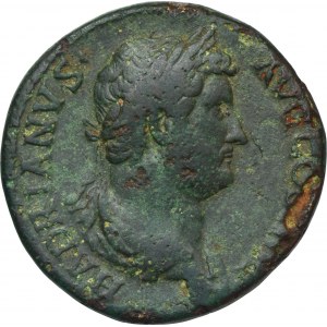 Roman Imperial, Hadrian, Sestertius - RARE