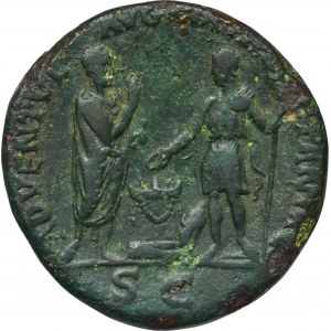 Das Römische Reich, Hadrian, Sesterz - RARE