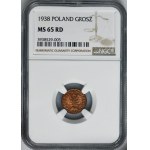 1 cent 1938 - NGC MS65 RD
