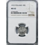10 pennies 1923 - NGC MS62