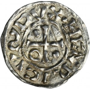 Nemecko, Bavorsko, Regensburg, Henry II the Quarryman, denár