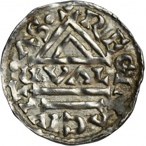 Nemecko, Bavorsko, Regensburg, Henry II the Quarryman, denár