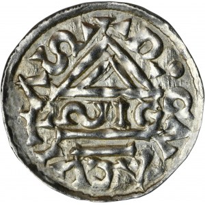 Germany, Bavaria, Regensburg, Heinrich II der Zänker, Denarius - UNLISTED