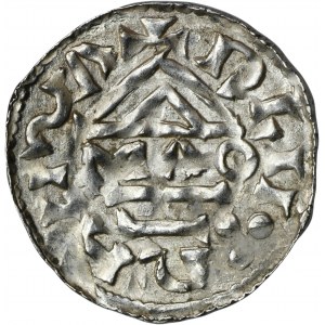 Nemecko, Bavorsko, Regensburg, Henry II the Quarryman, denár