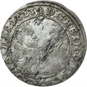 Silesia, Duchy of Münsterberg-Oels, Heinrich Wenceslaus and Karl Friedrich, 24 Kreuzer Oels 1623 BZ