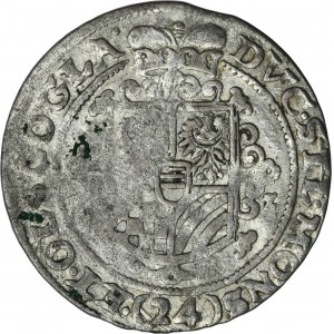 Silesia, Duchy of Münsterberg-Oels, Heinrich Wenceslaus and Karl Friedrich, 24 Kreuzer Oels 1623 BZ