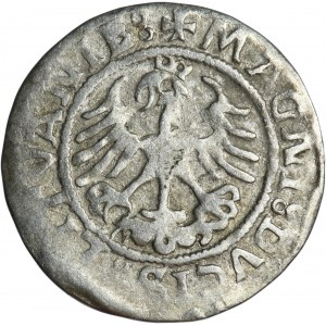 Sigismund I the Old, Halfgroat Vilnius 1522 - RARE, 1522I