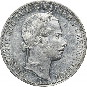 Austria, Franz Josef I, Thaler Wien 1857 A