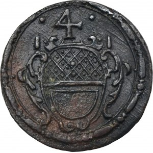 Německo, město Ulm, 4 Halerze 1621