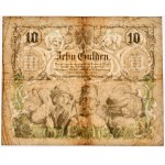 10 Gulden 1863 - RARE