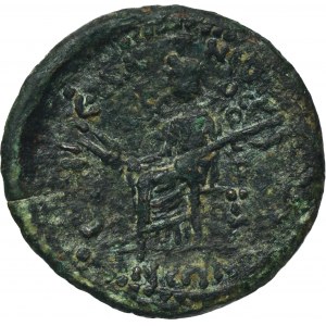 Roman Provincial, Lydia, Mostene, Nero, AE