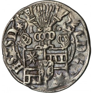 Německo, hrabství Schaumburg-Holstein, Ernst III, Penny 1601 IG - ex. Dr. Max Blaschegg