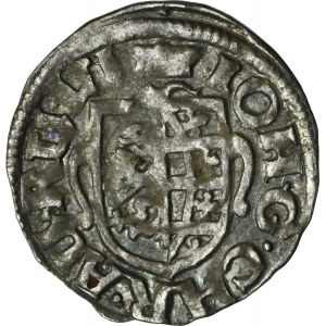 Německo, Anhaltské vévodství, Jan Jiří I., Kristián II., August, Rudolf a Ludvík, Penny 1618 - ex. Dr. Max Blaschegg