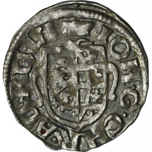 Deutschland, Herzogtum Anhalt, Johann Georg I., Christian II., August, Rudolf und Ludwig, Pfennig 1618 - ex. Dr. Max Blaschegg