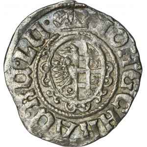 Niemcy, Księstwo Anhaltu, Jan Jerzy I, Chrystian II, August, Rudolf i Ludwik, Grosz Zerbst 1617 - ex. Dr. Max Blaschegg