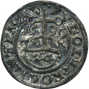 Německo, biskupství Minden, Anton von Schaumburg, penny 1590 - ex. Dr. Max Blaschegg