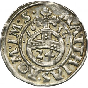 Německo, biskupství Halberstadt, Christian von Braunschweig, penny 1614 - ex. Dr. Max Blaschegg