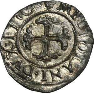 Italy, Duchy of Milan, Louis XII, Trillina (3 Denarius) undated - ex. Dr. Max Blaschegg
