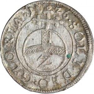 Deutschland, Bayern, Maximilian I. von Bayern, 1/2 Batzen (2 Krajcars) München 1626 - ex. Dr. Max Blaschegg