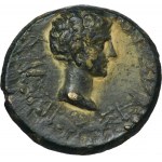 Roman Provincial, Kingdom of Thrace, Augustus and Rhoemetalces I, AE - ex. Hendin