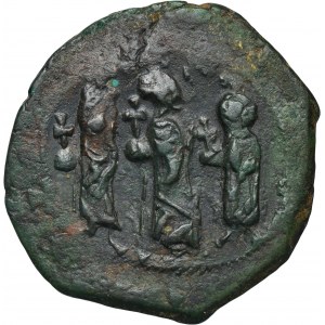 Byzantská říše, Heraklius, Martina a Heraklius Konstantin, Follis