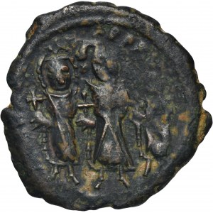 Byzantinisches Reich, Heraklius, Martina und Heraklius Konstantin, Follis