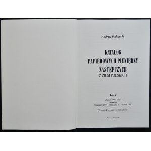 A. Podczaski, Poznań Volume V, Additions and corrections