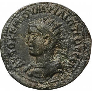 Roman Provincial, Mesopotamia, Nisibis, Philip I, AE
