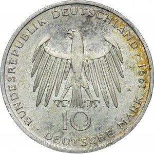Deutschland, 10 Mark Berlin 1991 A - 200 Jahre Brandenburger Tor