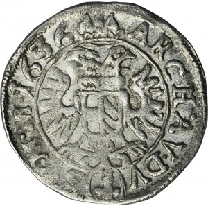 Rakúsko, Ferdinand II, 3 Krajcars Praha 1636