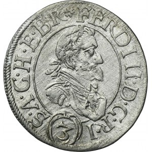 Rakúsko, Ferdinand II, 3 Krajcars Sankt Veit 1629