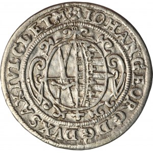 Niemcy, Saksonia, Jan Jerzy I, Grosz Drezno 1624