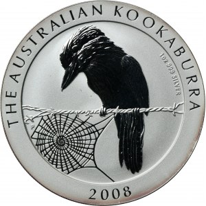 Austrália, Elizabeth II, 1 dolár 2008 - Austrálska kuklabura