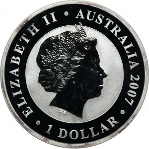 Australien, Elizabeth II, $1 2007 - Koala