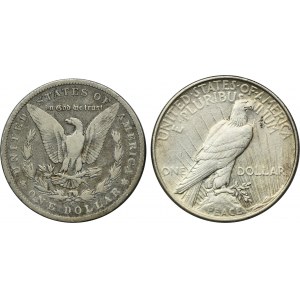 Zestaw, USA, 1 Dolar (2 szt.)