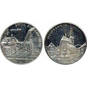 Set, Germany, Deidesheim, Commemorative Coins (2 pcs.)