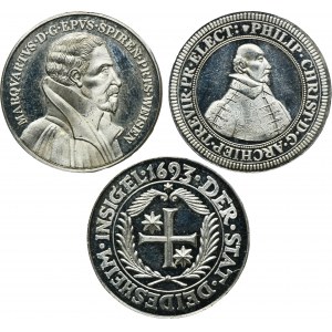 Sada, Německo, Deidesheim, Pamětní mince (3 kusy).