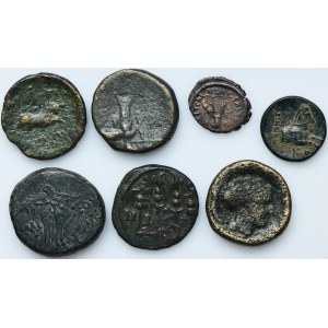 Satz, Griechenland, Bronzen (7 Stück)