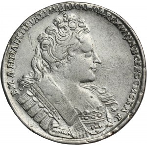 Russia, Anna, Rouble Moscow 1732