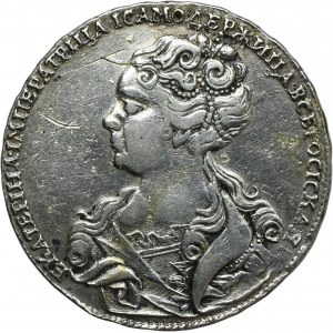 Rusko, Katarína I., rubeľ Moskva 1726
