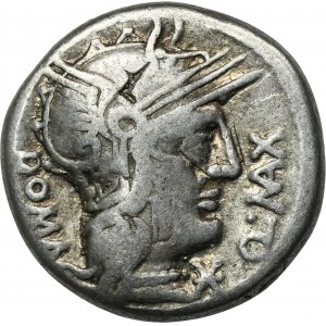 Republika Rzymska, Q. Fabius Maximus, Denar