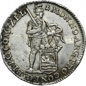 Nizozemsko, provincie Zeeland, 1/8 stříbrný middelburský dukát 1774 - RARE