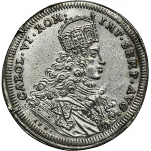 Německo, město Norimberk, Karel VI., stříbrný dukát 1712
