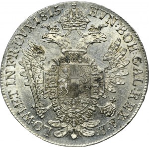 Austria, Franciszek II, Półtalar Kremnica 1815 B
