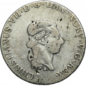 Dania, Chrystian VII, 2/3 Speciedaler Altona 1797